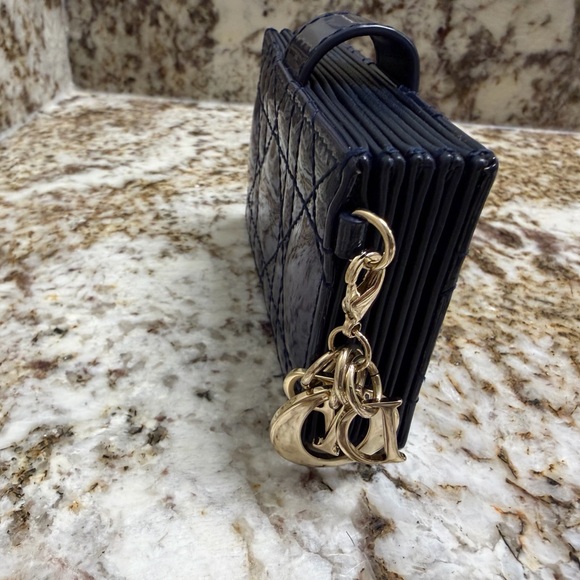 Christian Dior Lady Dior Jasmine Card Holder- Excellent Like New Condition - Picture 3 of 8